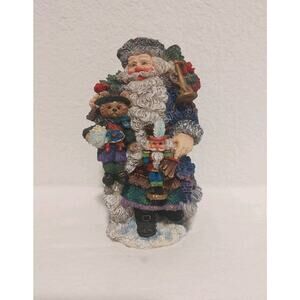 Vintage, Possible Dreams, Crinkle Claus "Teddy Von Crinkle" Santa Figurine 1998